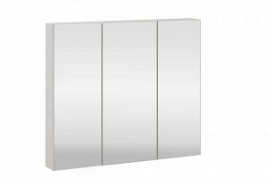 Espejo de baño camerino Baho ORDEN blanco 80x72 cm 8 estantes