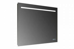 Espejo táctil con luz LED Baho STEAM antivaho 80x70 cm
