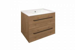 Mueble LUCID alerce marrón 2 cajones 60 cm