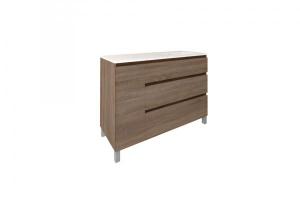 Mueble MANNING roble cambrian a suelo asimétrico 120 cm