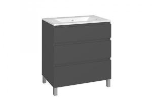 Mueble MANNING gris marengo mate a suelo 80 cm