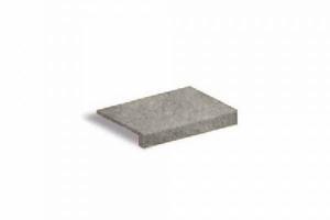 Pz. Terradecor 15x30/4 vierteaguas cimento gris C3